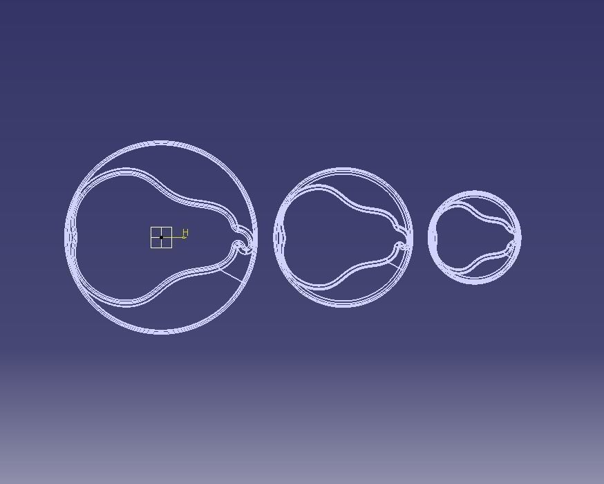 Cookie Cutter Pear and Circle 3D print model_39