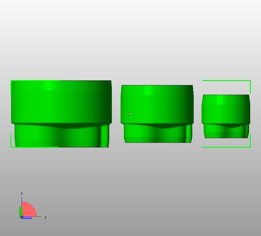 Cookie Cutter Pear and Circle 3D print model_32
