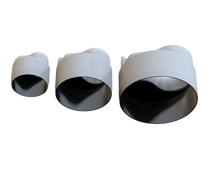 Cookie Cutter Pear and Circle 3D print model_4