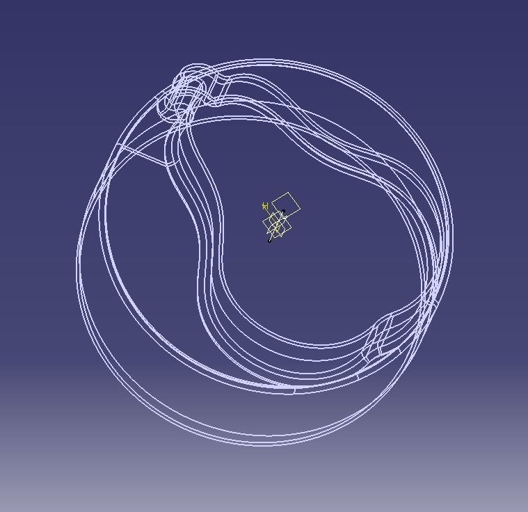 Cookie Cutter Pear and Circle 3D print model_29