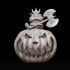 VIKING HAMSTER HALLOWEEN EDITION 32mm 3D print model_1