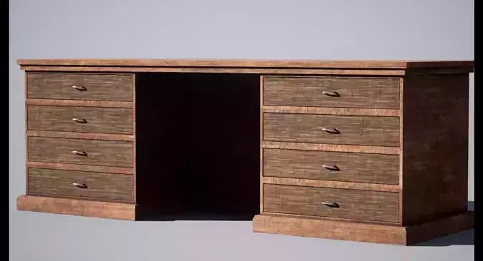 Wood Desk