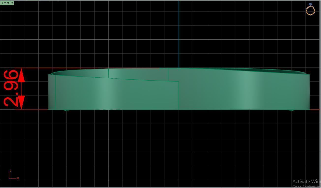 Pendant P8 The luxury female pendant 3D print model_6