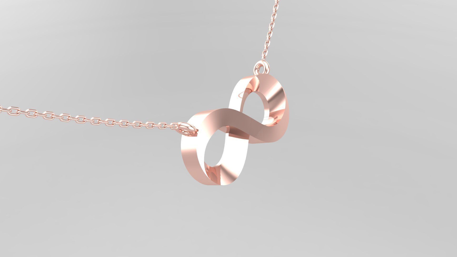 Pendant P8 The luxury female pendant 3D print model_1