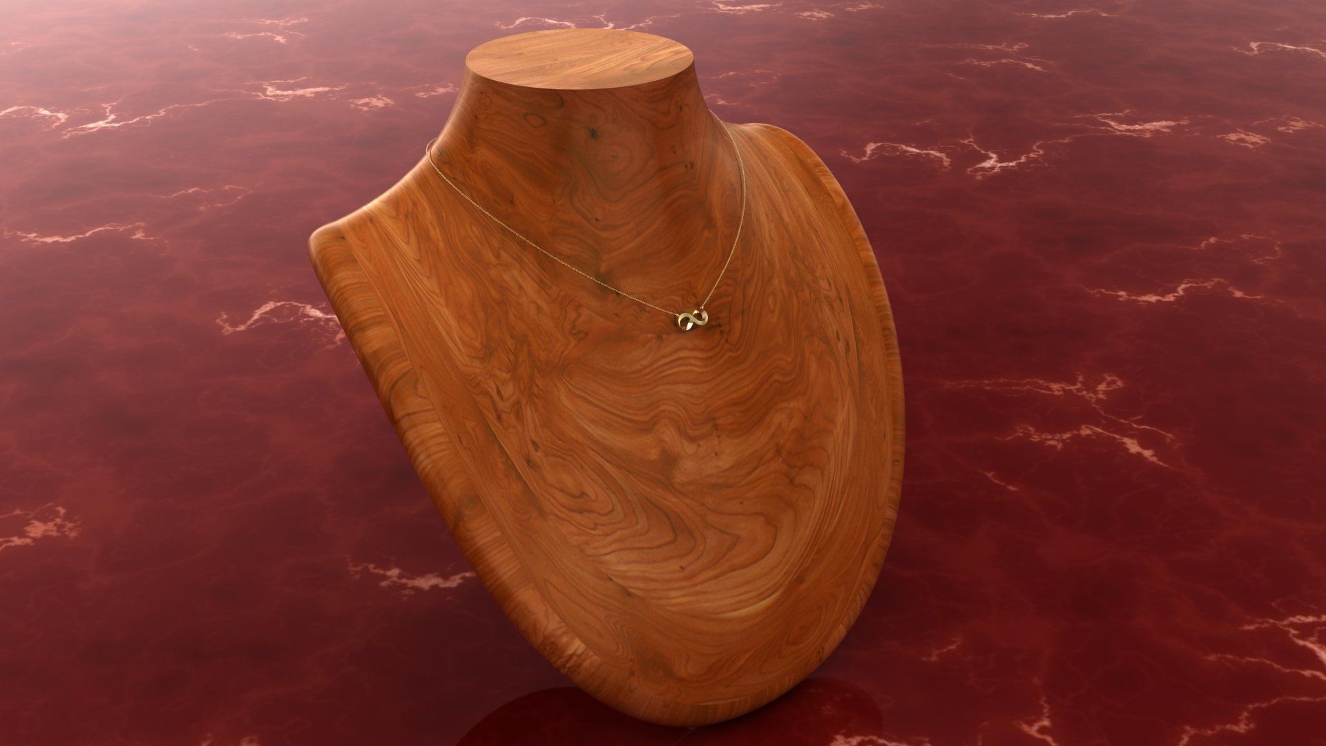 Pendant P8 The luxury female pendant 3D print model_20