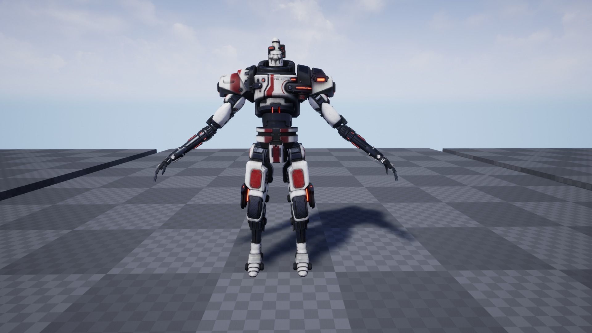 Etasphera25 sniper rifle in fortnite Low-poly 3D model_21