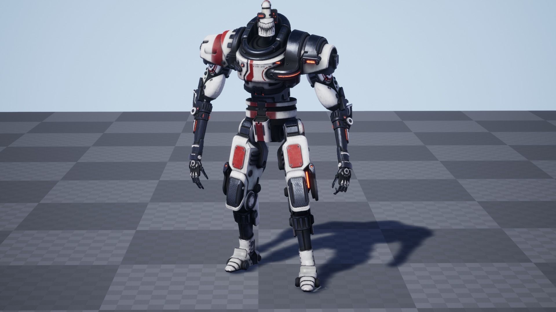 Etasphera25 sniper rifle in fortnite Low-poly 3D model_22