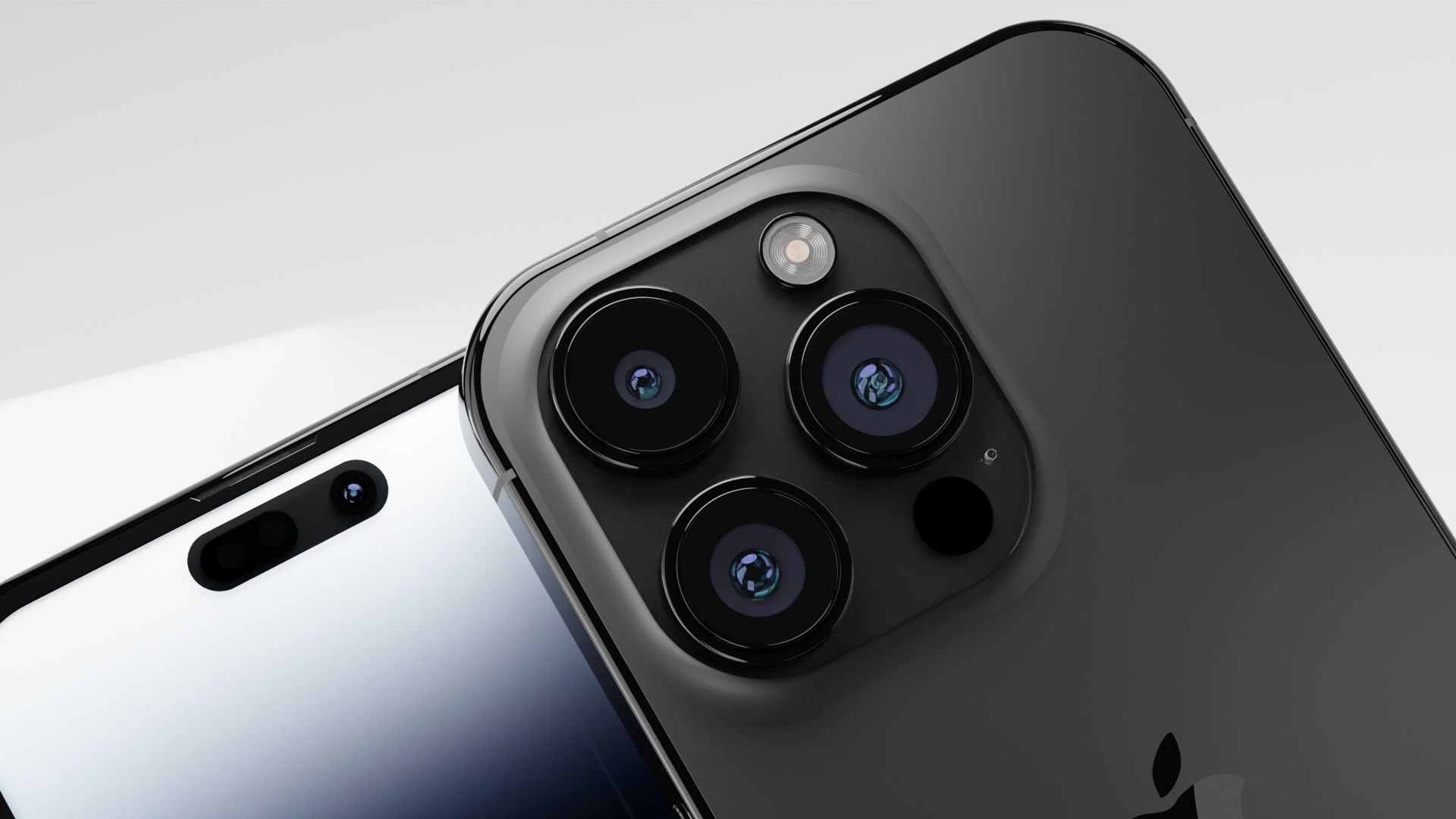 Iphone 14 Pro Max Space Grey 3D model_9