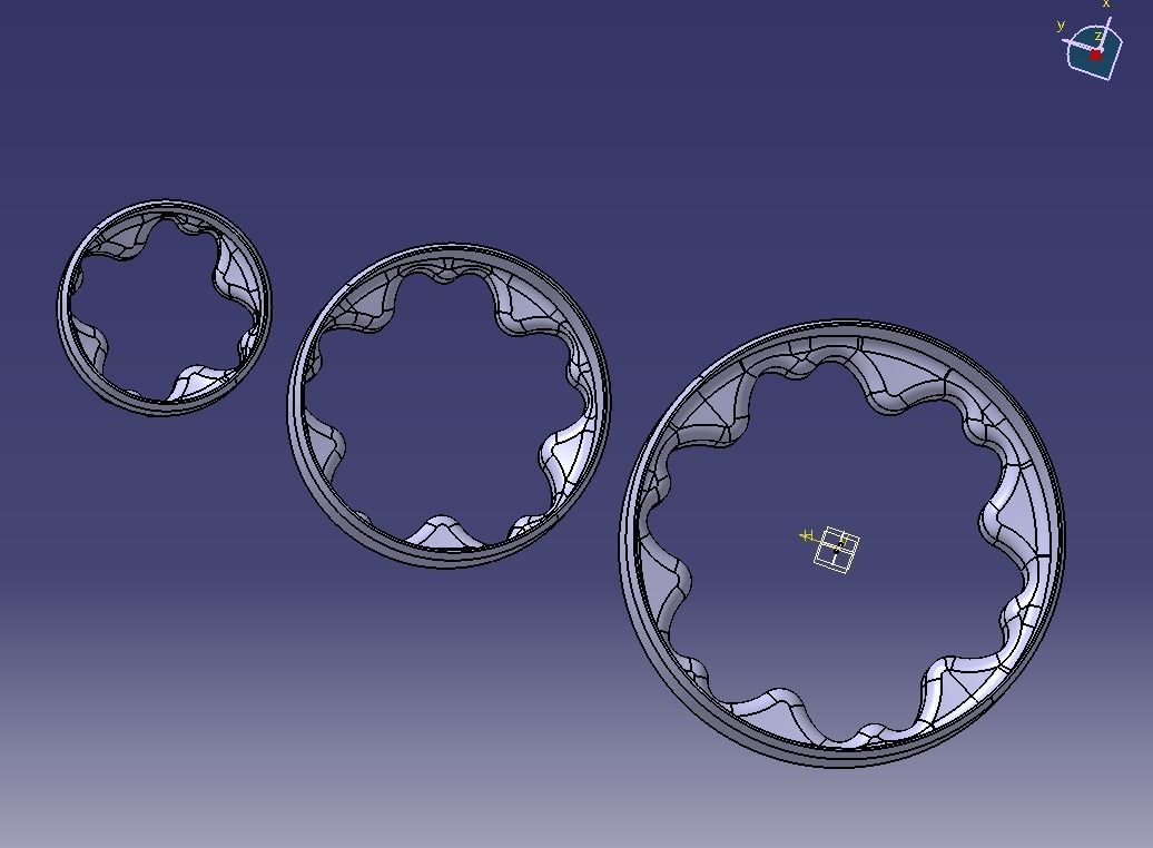 Cookie Cutter Flower-01 and Circle 3D print model_39