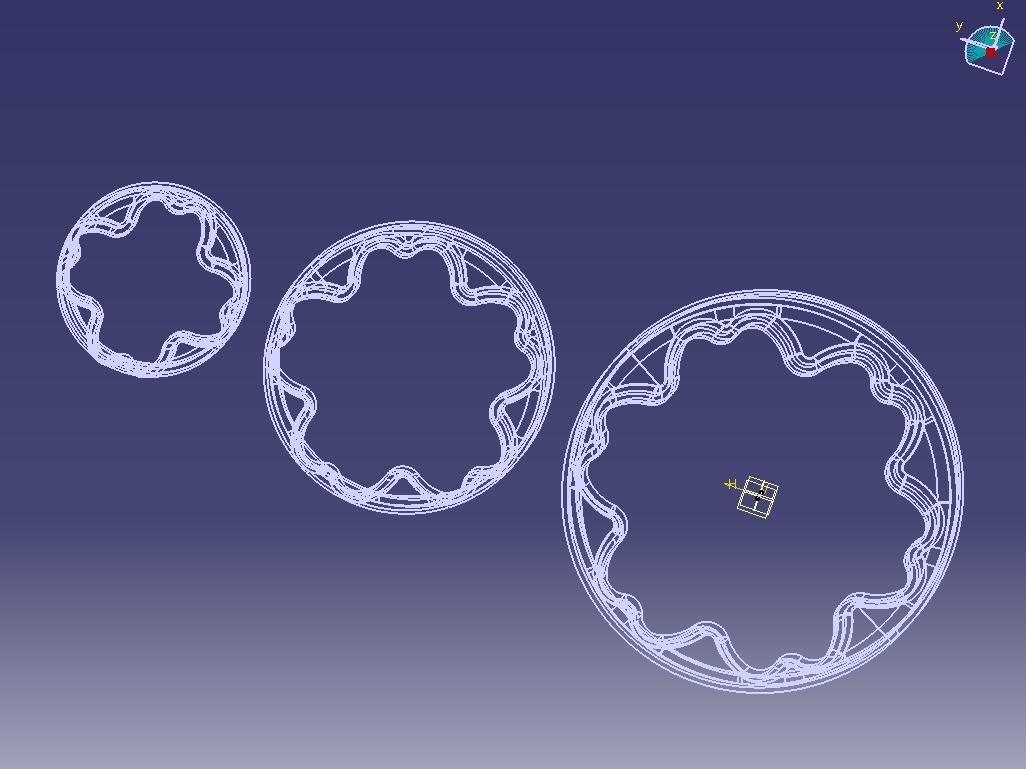 Cookie Cutter Flower-01 and Circle 3D print model_15