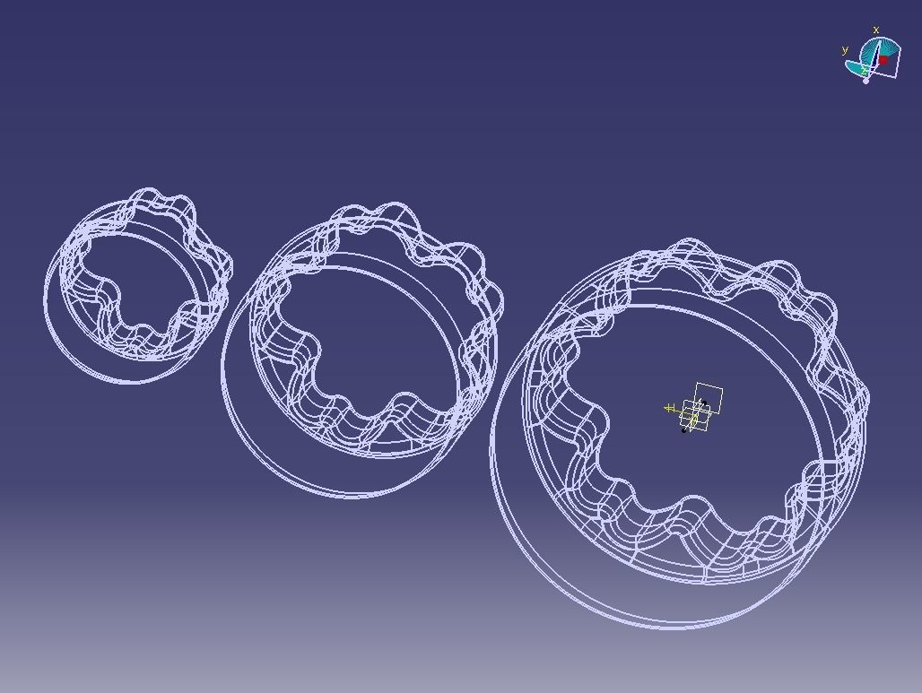 Cookie Cutter Flower-01 and Circle 3D print model_26