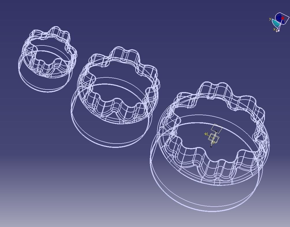 Cookie Cutter Flower-01 and Circle 3D print model_21