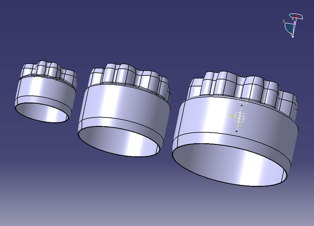 Cookie Cutter Flower-01 and Circle 3D print model_16