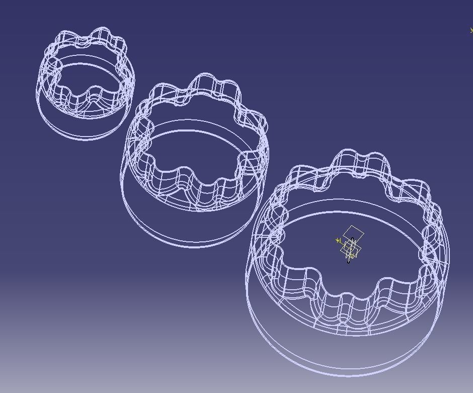 Cookie Cutter Flower-01 and Circle 3D print model_25