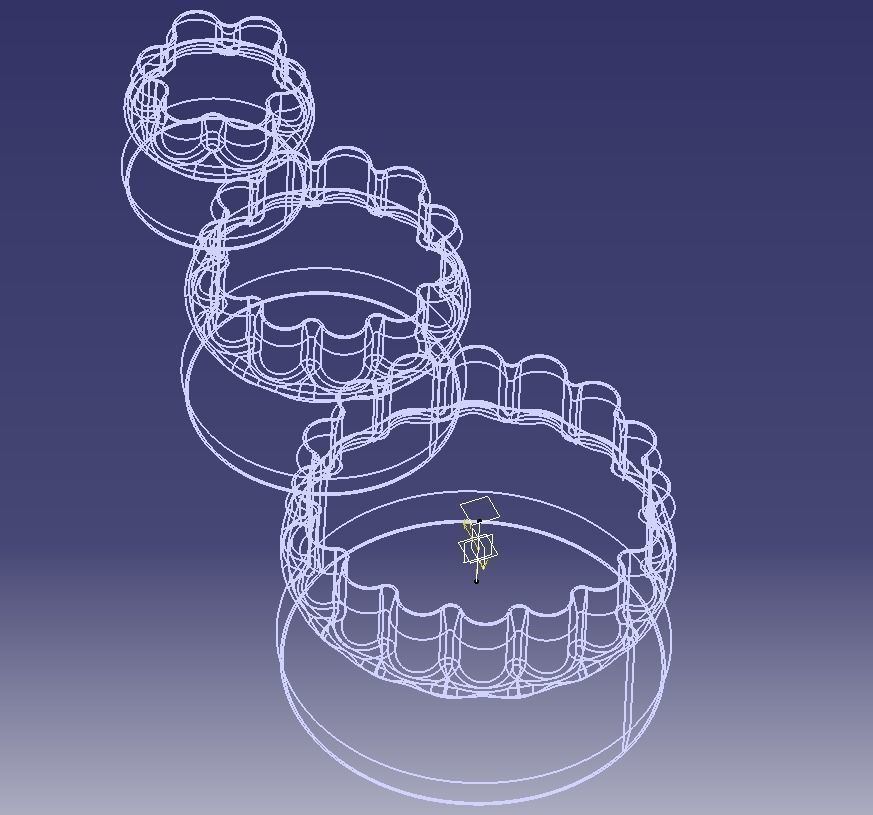 Cookie Cutter Flower-03 and Circle 3D print model_24