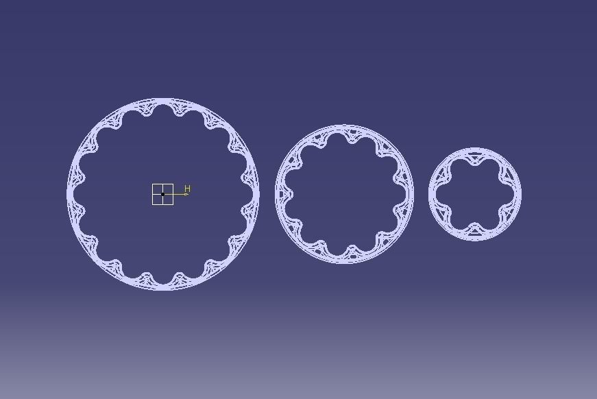 Cookie Cutter Flower-03 and Circle 3D print model_11