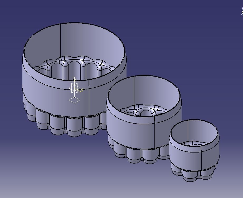 Cookie Cutter Flower-03 and Circle 3D print model_14