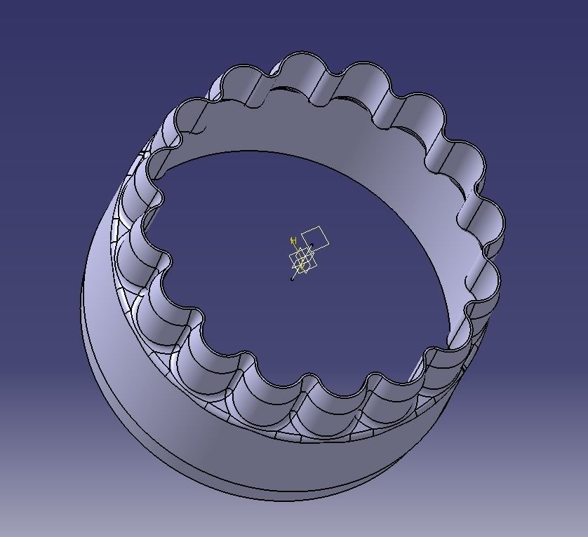 Cookie Cutter Flower-03 and Circle 3D print model_25