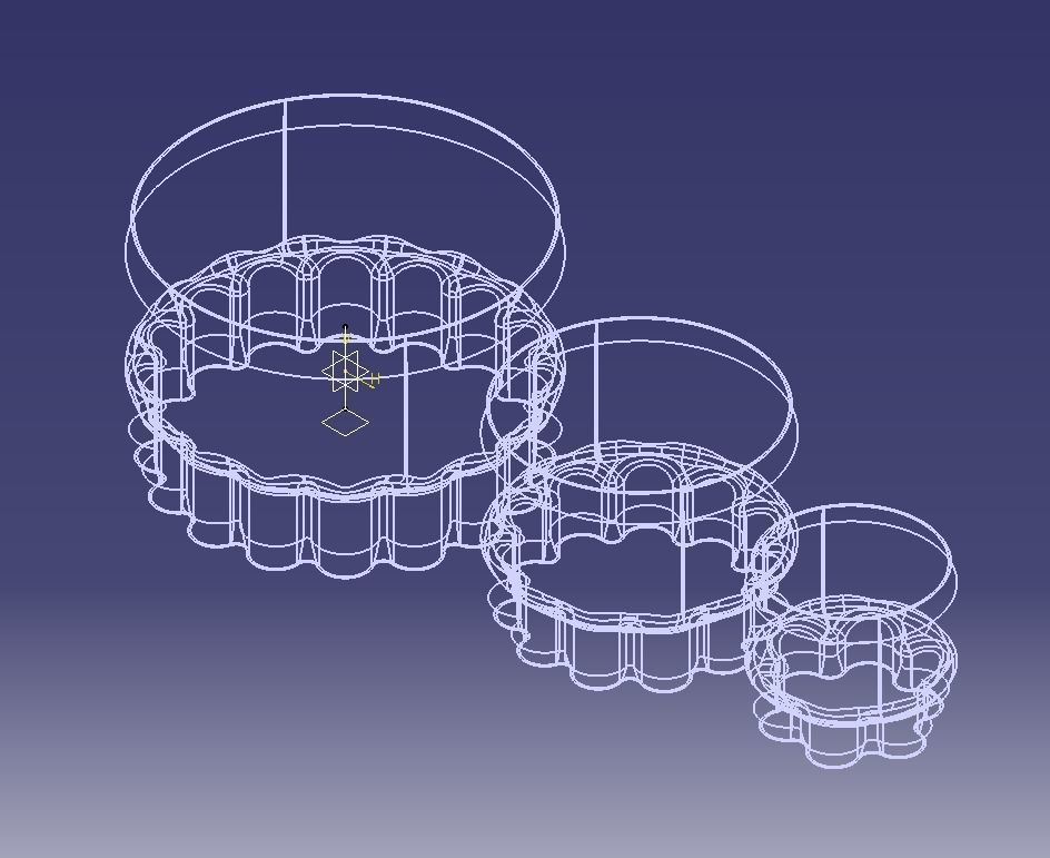 Cookie Cutter Flower-03 and Circle 3D print model_15