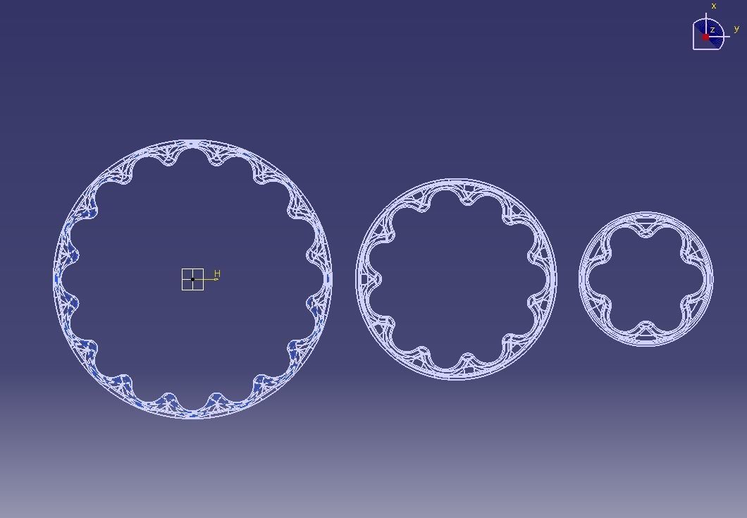 Cookie Cutter Flower-03 and Circle 3D print model_13