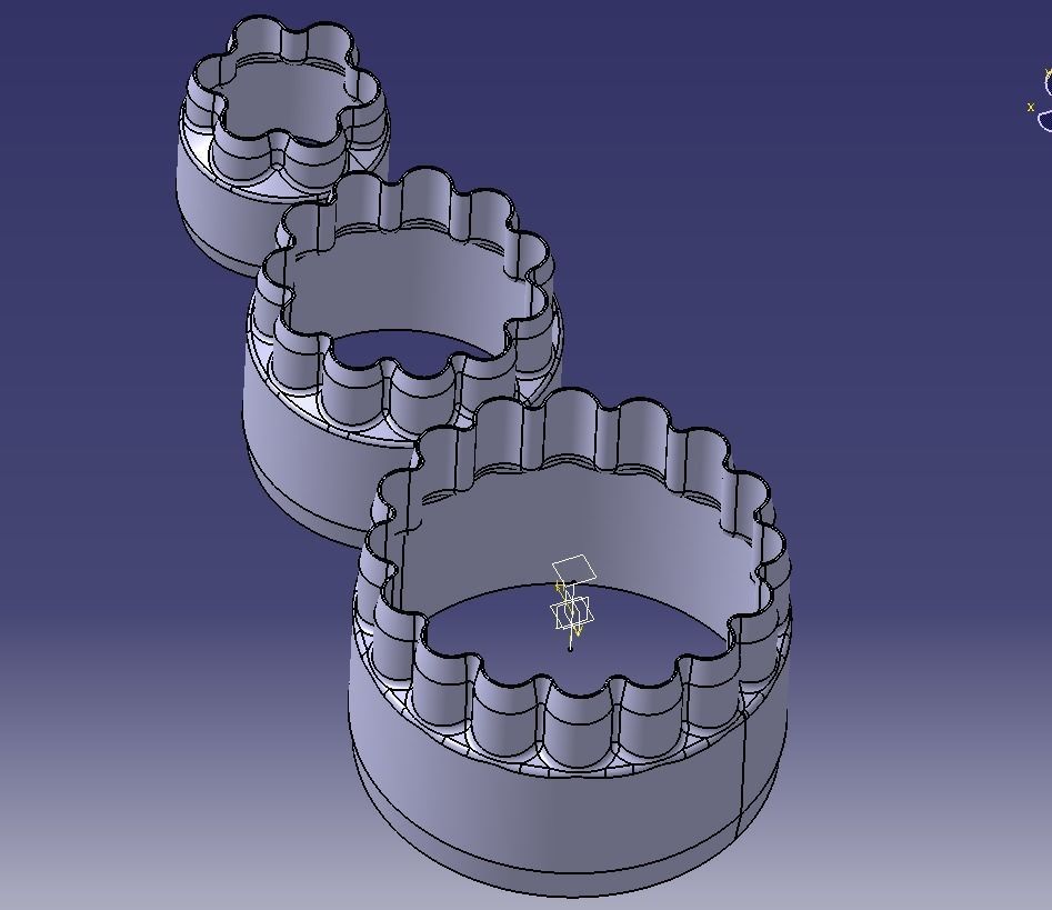 Cookie Cutter Flower-03 and Circle 3D print model_23