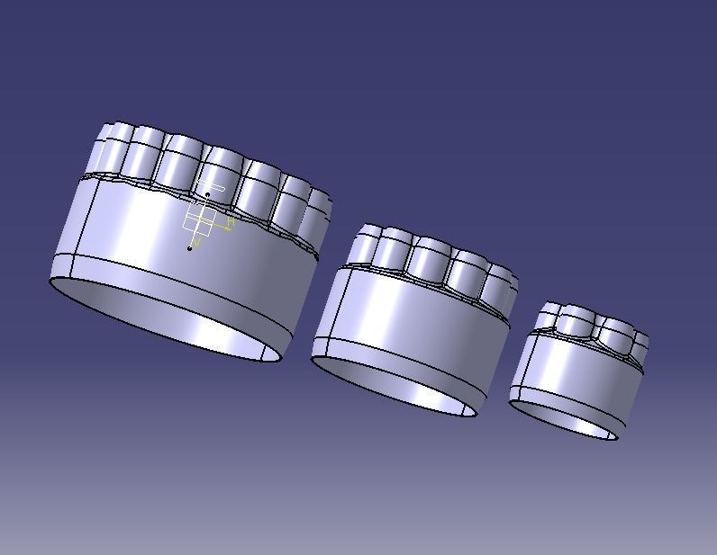 Cookie Cutter Flower-03 and Circle 3D print model_35