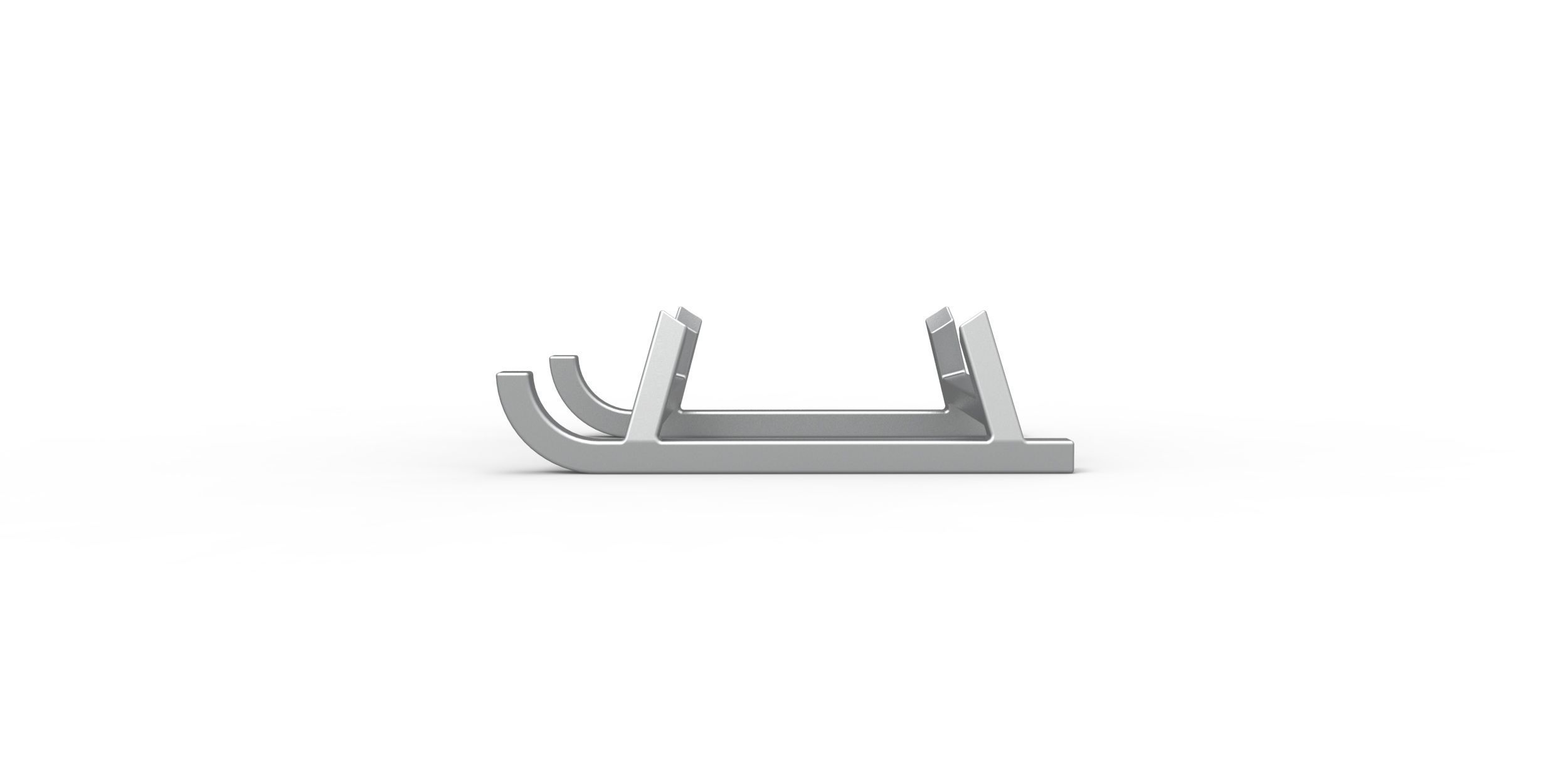 Pokeball Sled stand 3D print model_7