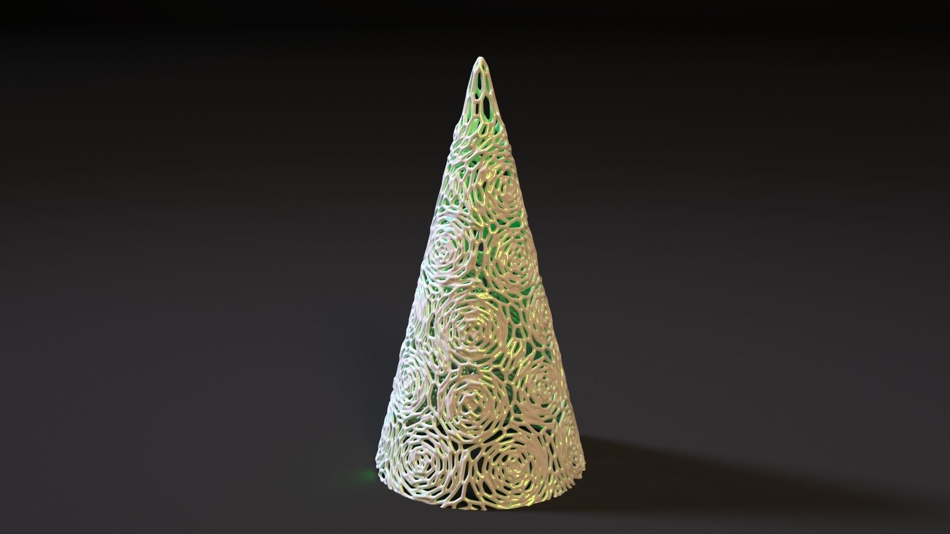 Christmas tree 3D print model_1