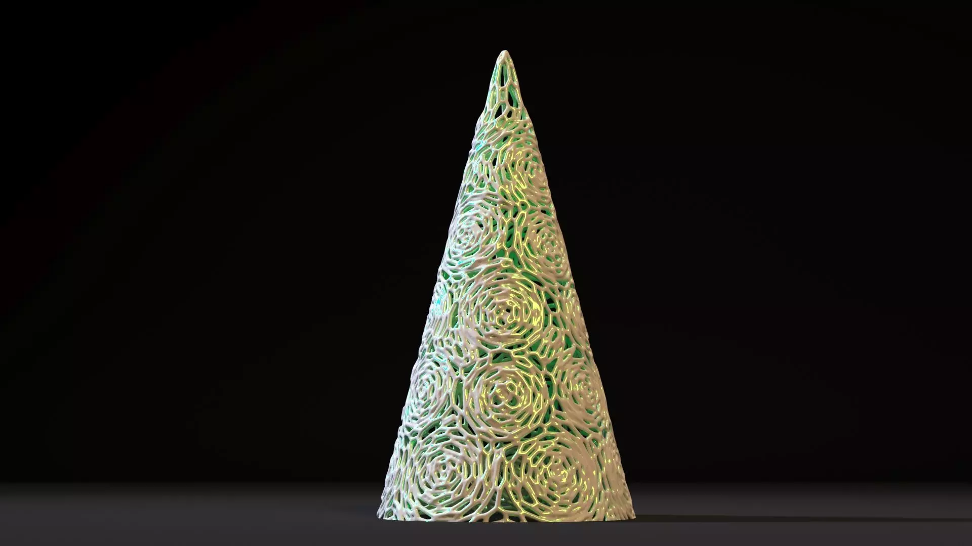 Christmas tree 3D print model_0