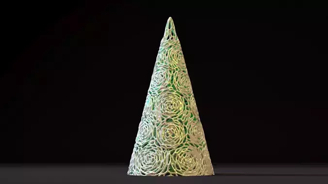 Christmas tree 3D print model