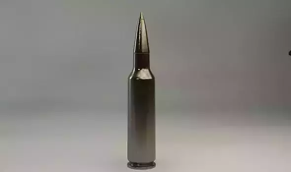 Photo realistic bullet