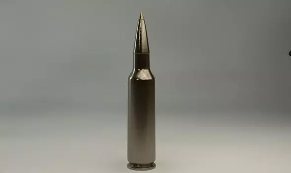 Photo realistic bullet 3D model_0