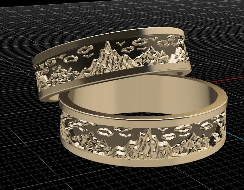 Ring Mountain 3D print model_7