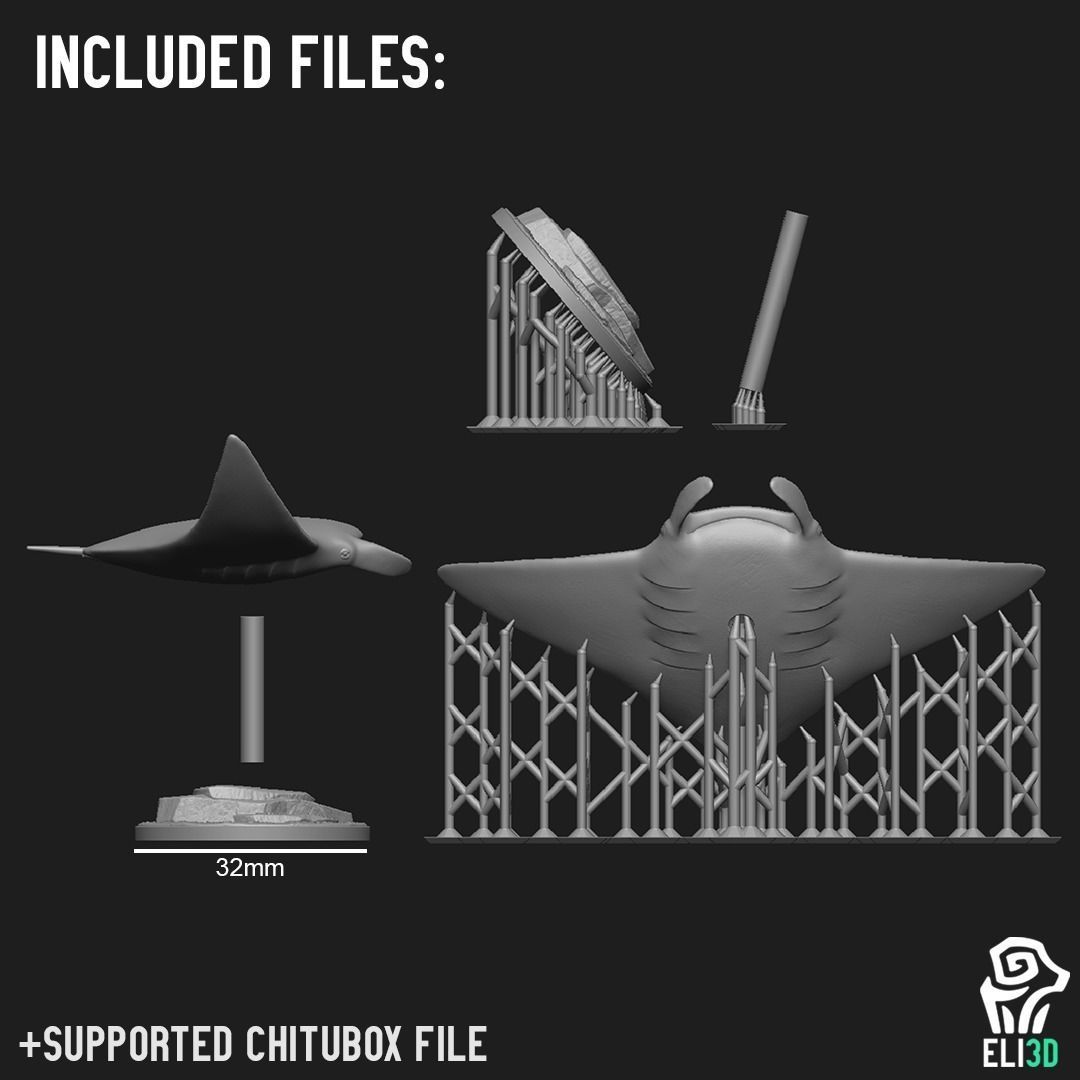 Animals - Ocean Wildlife 3D print model_28