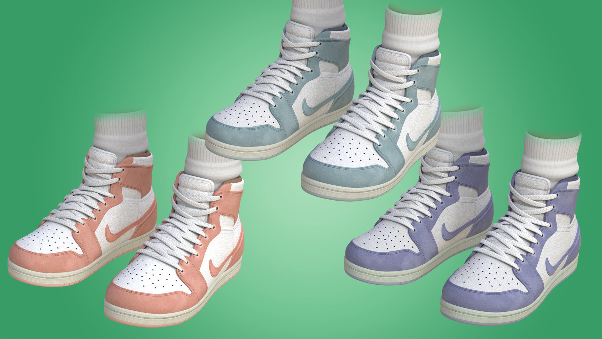 Cinematic female character Women Rigged in maya Low-poly 3D model_14