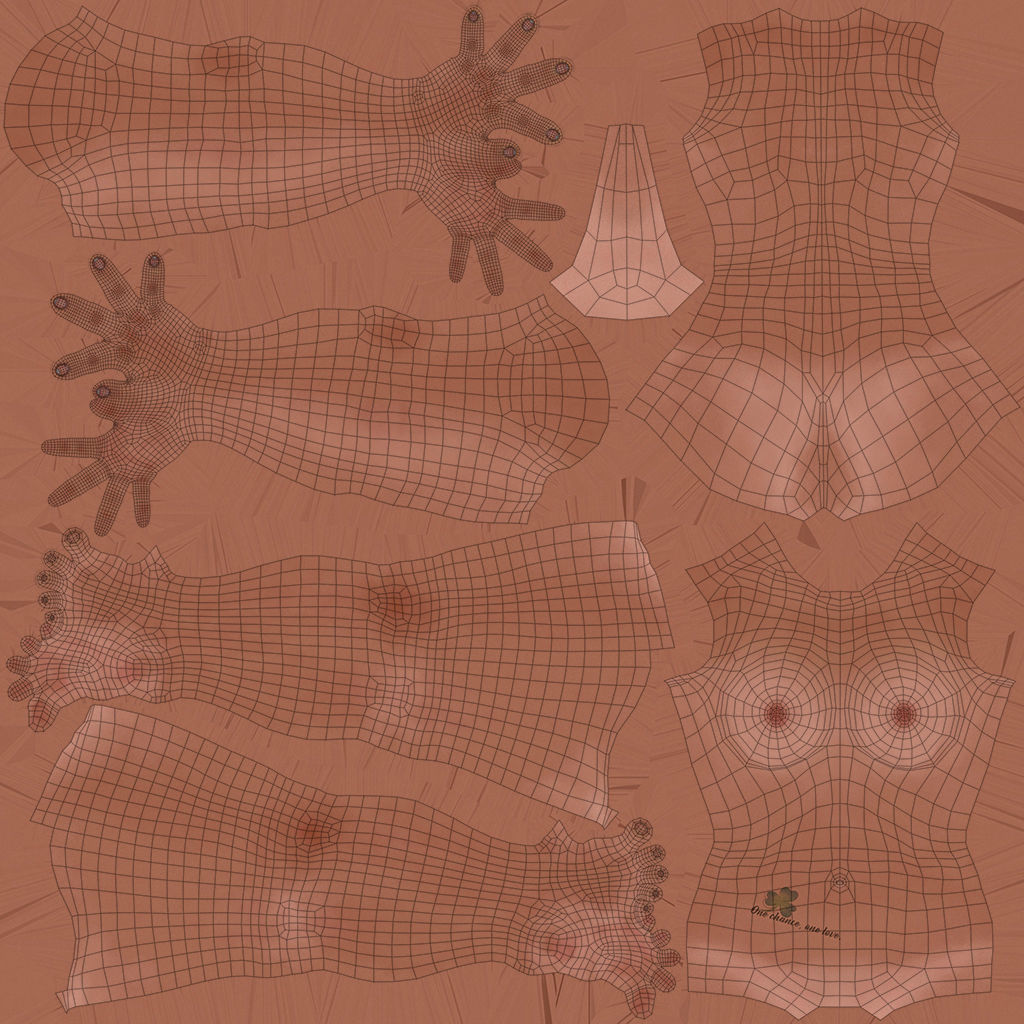 Cinematic female character Women Rigged in maya Low-poly 3D model_61