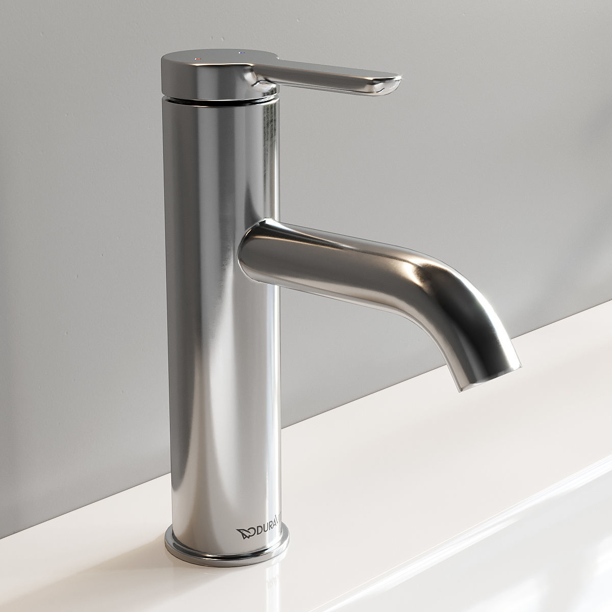 Duravit XSquare Vanity Unit Set 3 3D model_3