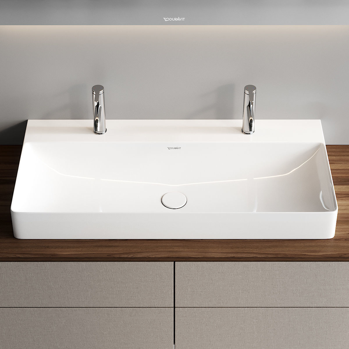 Duravit XSquare Vanity Unit Set 3 3D model_2