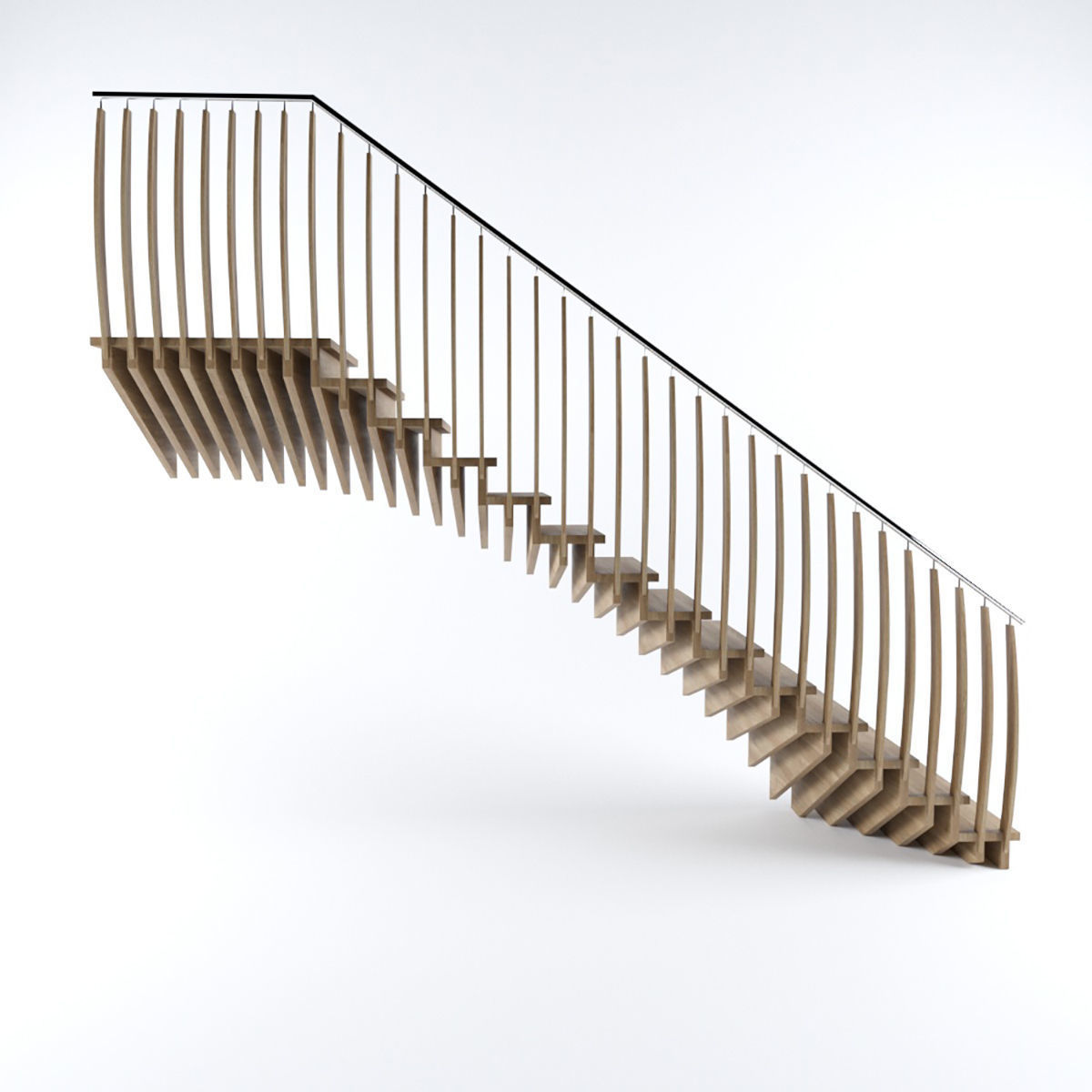 MindStep stairs 3D model_1