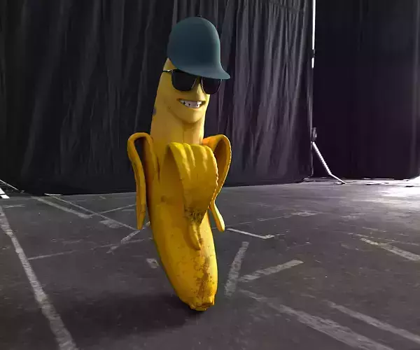 Cool Banana 3D model