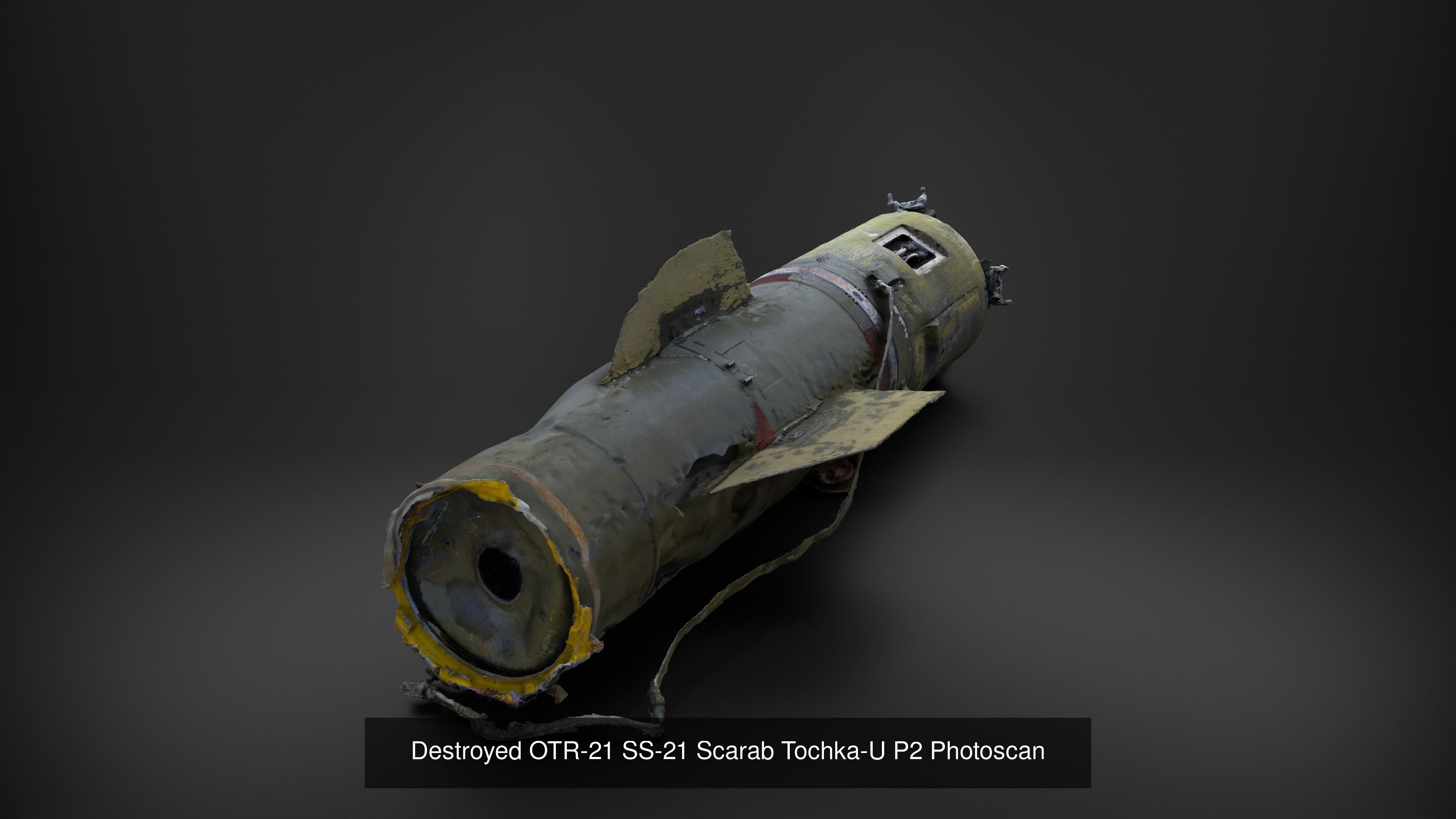 Military Vehicle Missile Pack Photoscan High Poly 3D Model Collection_24