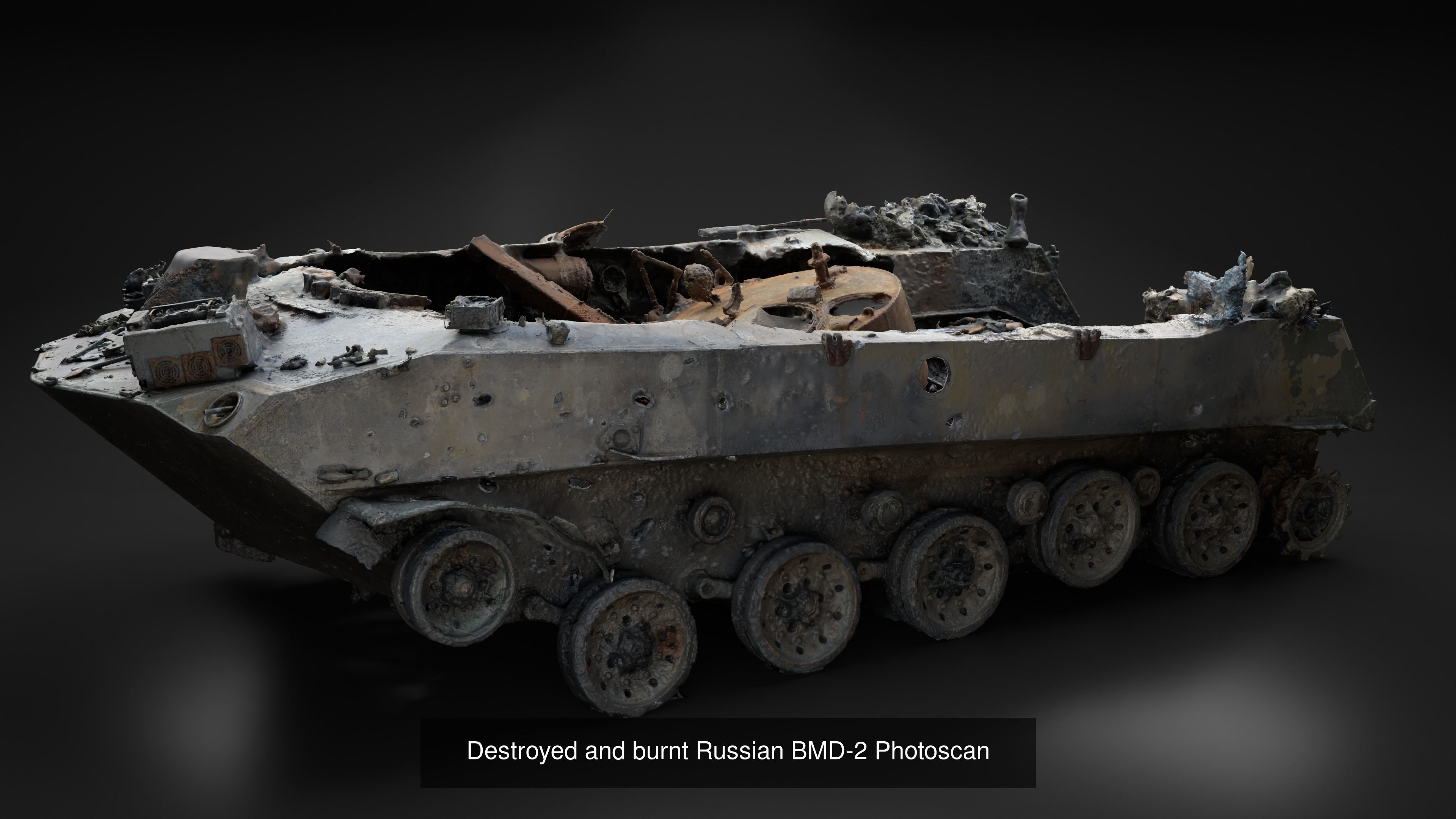 Military Vehicle Missile Pack Photoscan High Poly 3D Model Collection_19