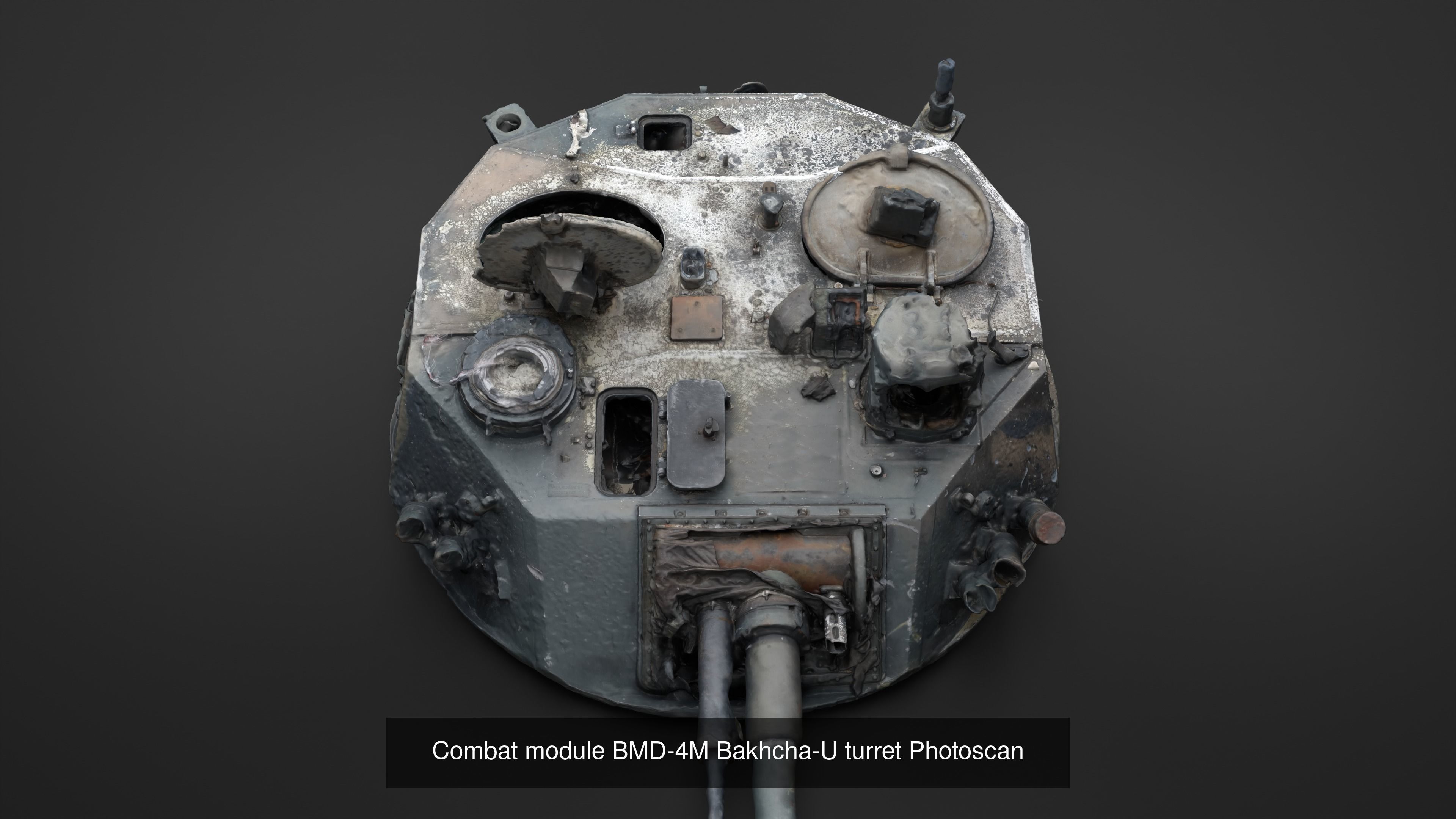 Military Vehicle Missile Pack Photoscan High Poly 3D Model Collection_22