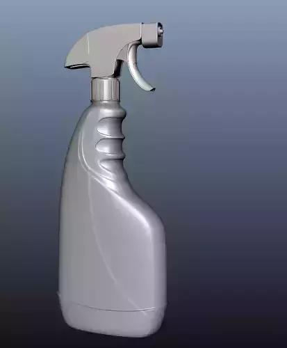 sanitiser sprayer bottel modelled in maya
