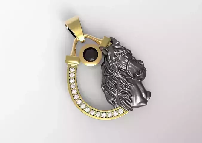 Horse Pendant  3D print model