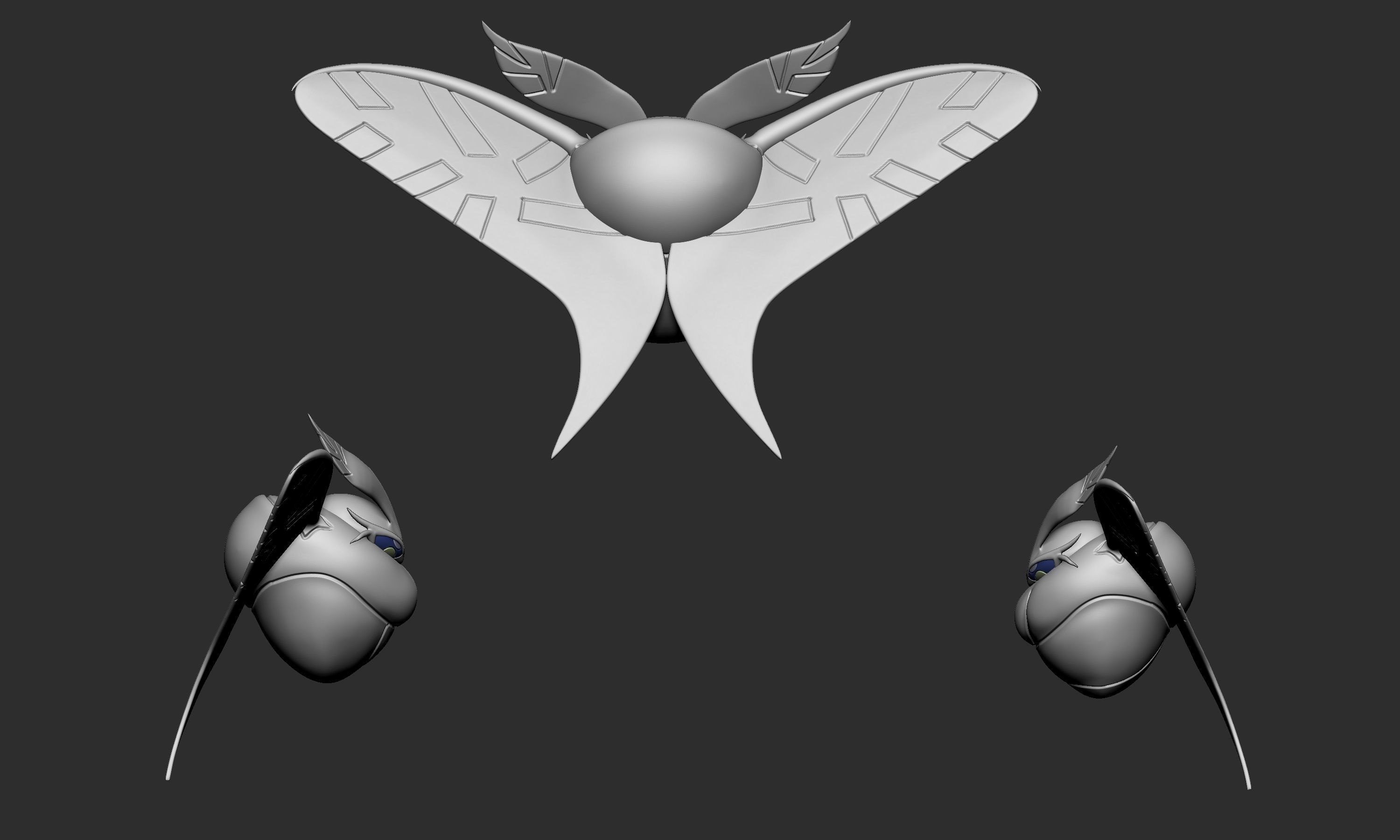 Pokemon - Frosmoth 3D print model_3