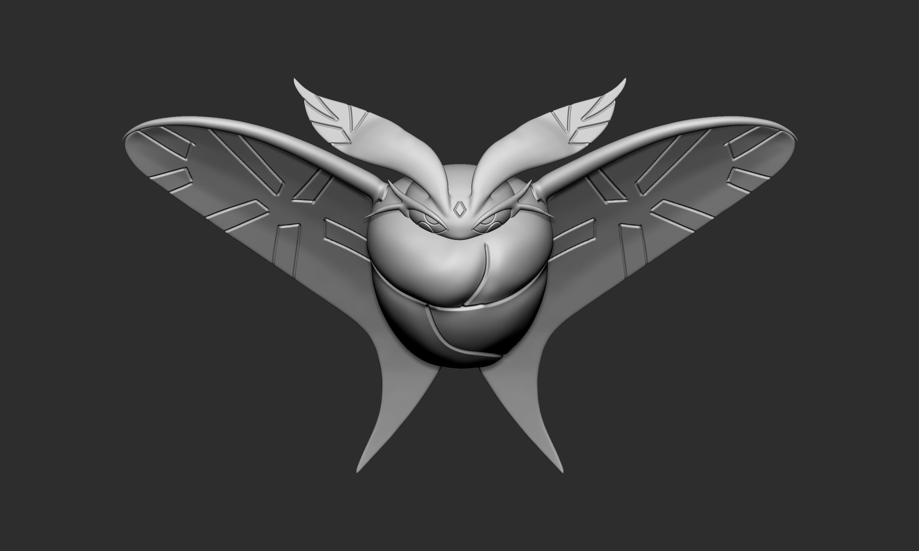 Pokemon - Frosmoth 3D print model_4