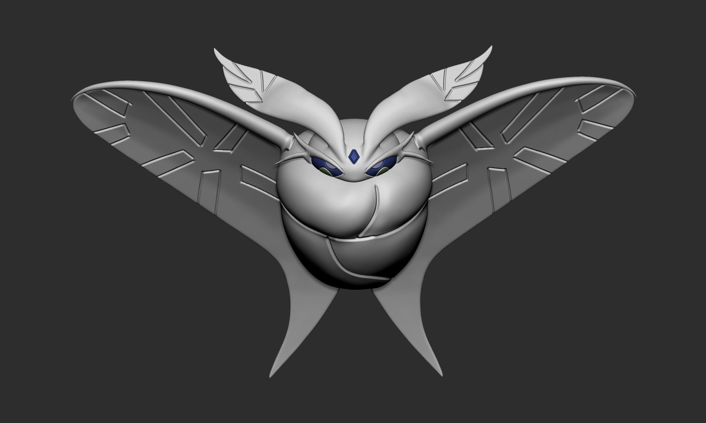 Pokemon - Frosmoth 3D print model_1