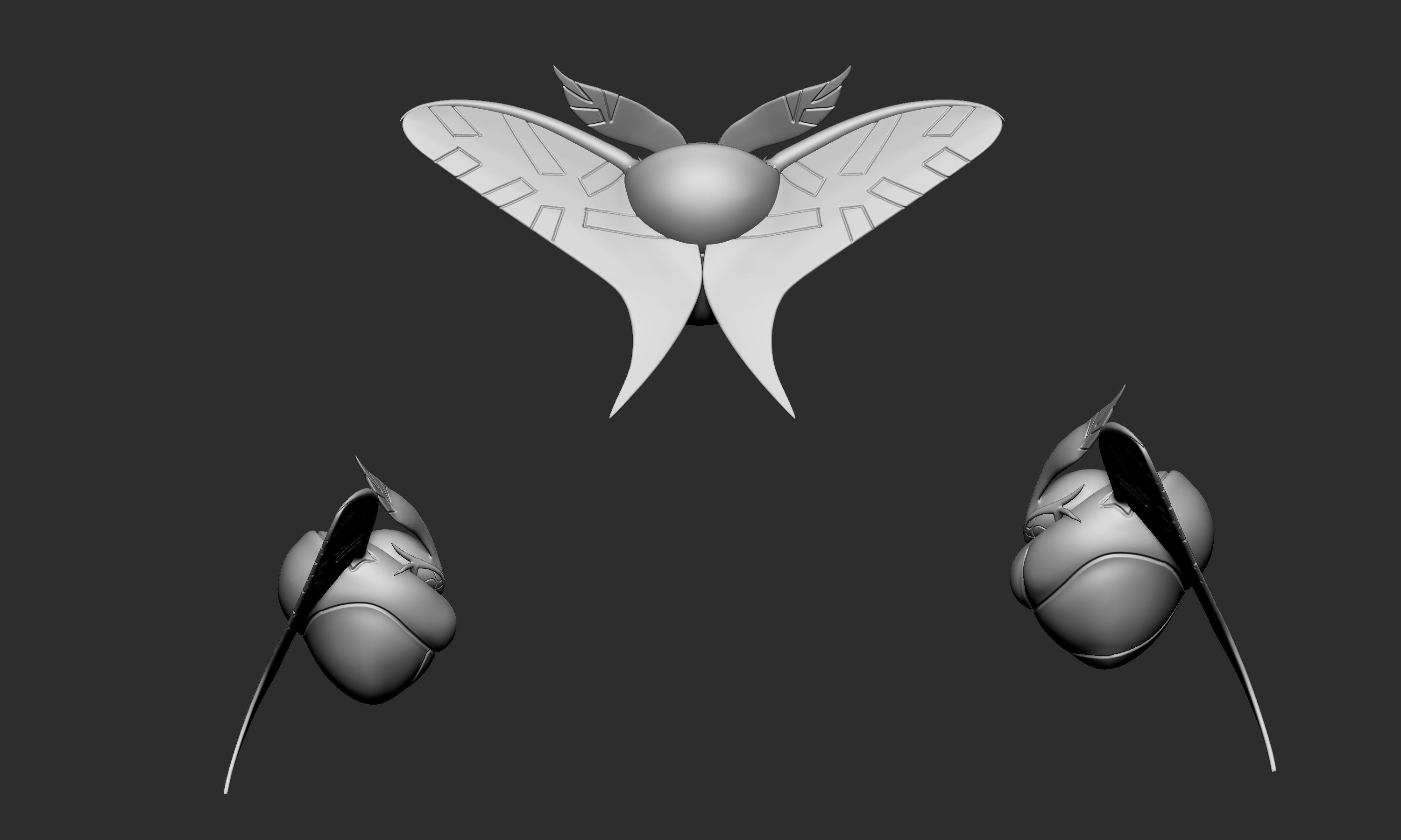 Pokemon - Frosmoth 3D print model_6