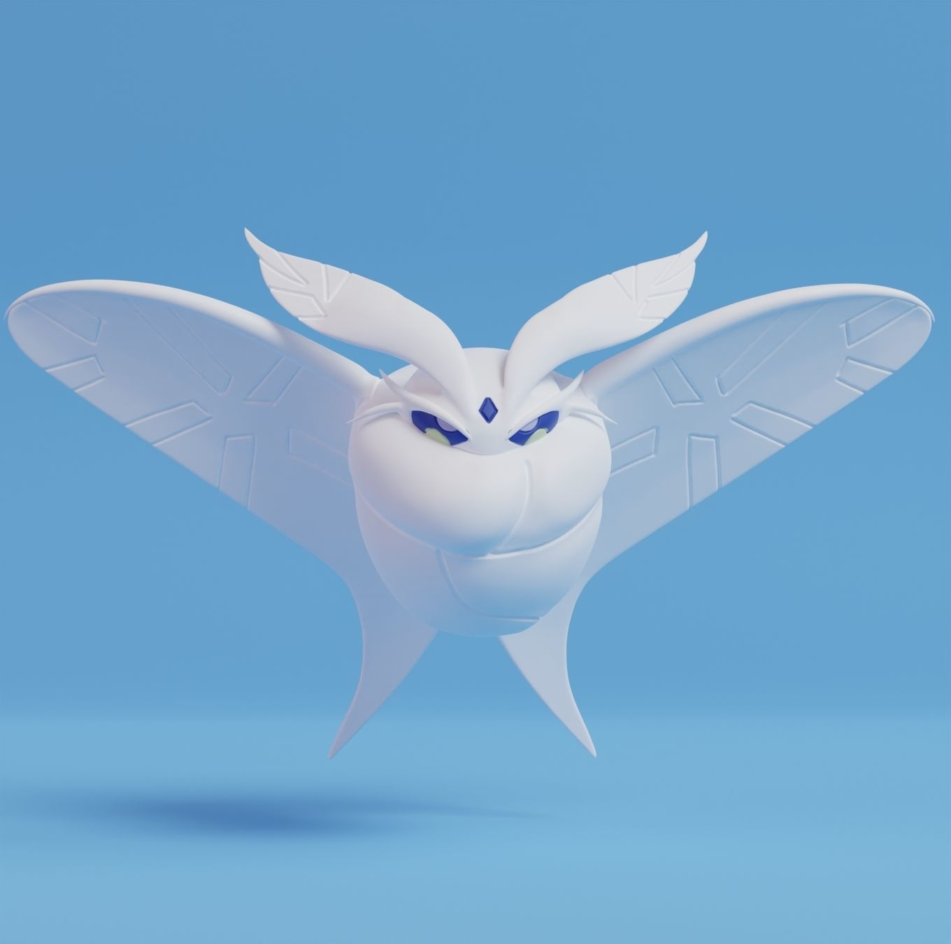 Pokemon - Snom and Frosmoth 3D print model_8